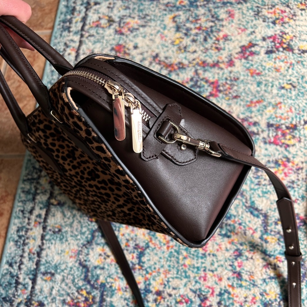 Kate Spade zip code leopard medium bag - Picture 7 of 10